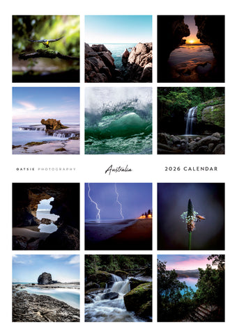 2026 A3 Wiro Bound Calendar